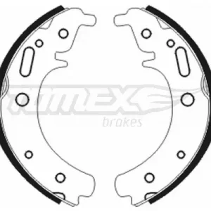 Zestaw szczęk hamulcowych TOMEX BRAKES TX 20-12 Zamów dziś