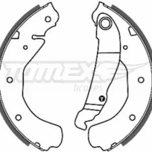 Ostatnie sztuki Zestaw szczęk hamulcowych TOMEX BRAKES TX 20-16