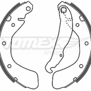 Nie przegap Zestaw szczęk hamulcowych TOMEX BRAKES TX 20-18