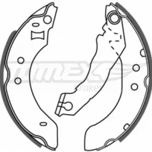 Obniżka ceny Zestaw szczęk hamulcowych TOMEX BRAKES TX 20-20
