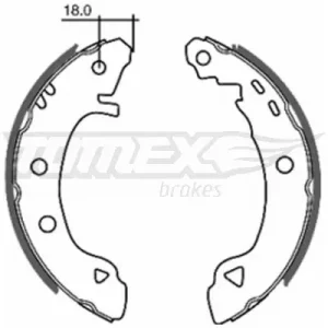 Najlepsza cena Zestaw szczęk hamulcowych TOMEX BRAKES TX 20-22