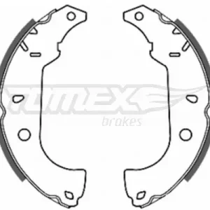 Zestaw szczęk hamulcowych TOMEX BRAKES TX 20-26 Ekspresowa dostawa