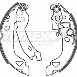 Ograniczona ilość Zestaw szczęk hamulcowych TOMEX BRAKES TX 20-28
