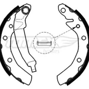 Bezpieczna płatność Zestaw szczęk hamulcowych TOMEX BRAKES TX 20-30