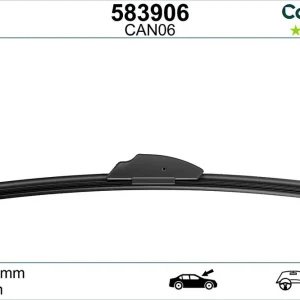 Dostępne od ręki Pióro wycieraczki VALEO 583906