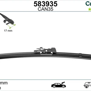 Wyjątkowa oferta Pióro wycieraczki VALEO 583935