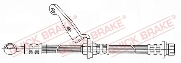 Wyprzedaż Przewód hamulcowy elastyczny QUICK BRAKE 59.900