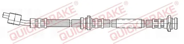 Przewód hamulcowy elastyczny QUICK BRAKE 59.906 Oferta limitowana