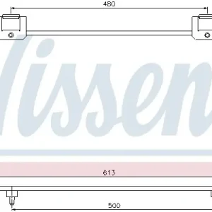 Chłodnica klimatyzacji z osuszaczem NISSENS 94730 Oferta limitowana