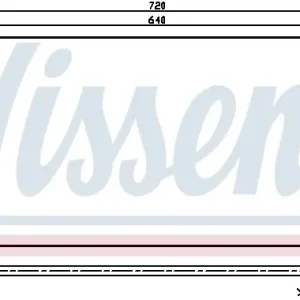 Chłodnica klimatyzacji NISSENS 94386 7701045346 Oferta czasowa